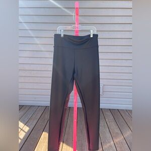 Express Women’s Faux Leather High-Waist Leggings — Size Small